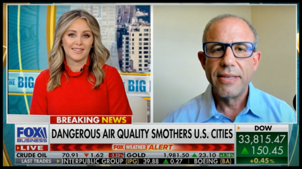 Fox News: Dangerous air quality smothers US cities