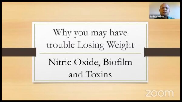 Why You May Have Trouble Losing Weight: NITRIC OXIDE, BIOFILM AND TOXINS