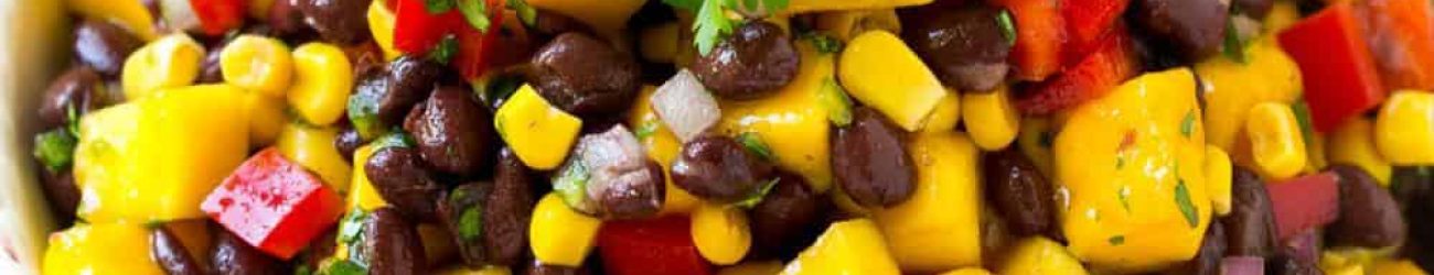 mango bean salad